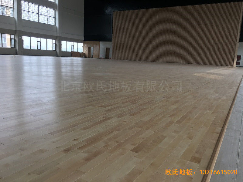 山西交城新天源藥業體育館運動地板鋪裝案例4